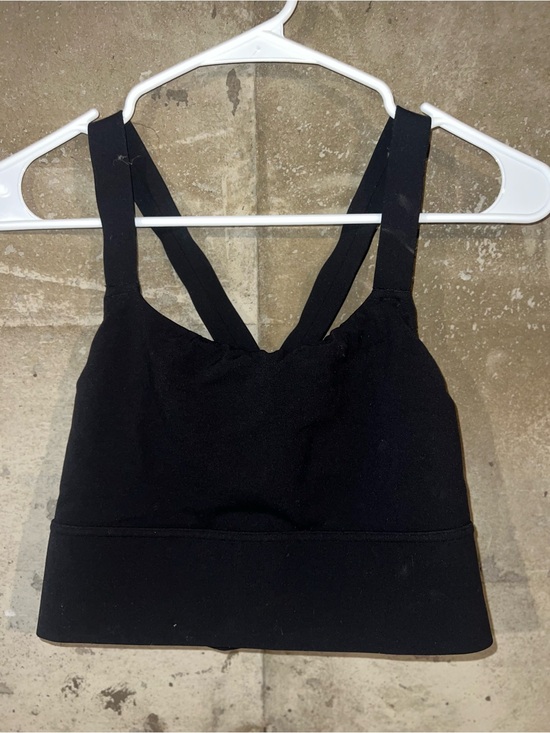 Athleta Other - Athleta Black Padded Sports Bralette with Wide Crossback Straps